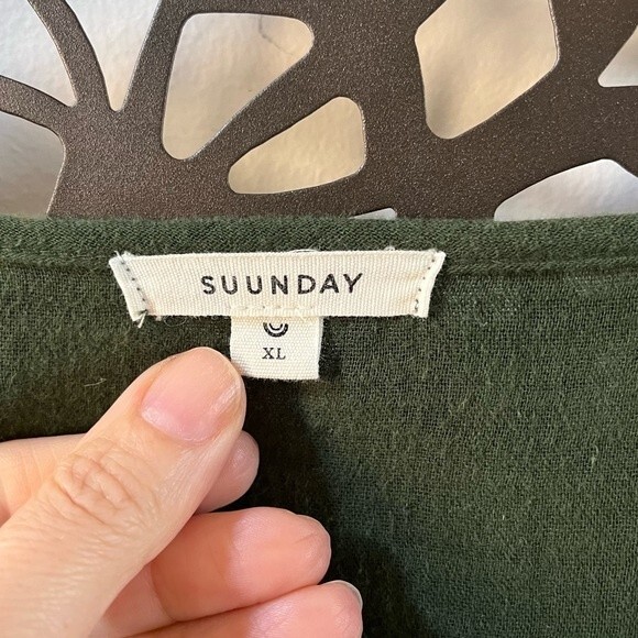 Suunday The Sara Midi Dress in Kombua Green XL - Picture 7 of 15